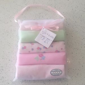 5 Piece Set Baby Girl Onesies